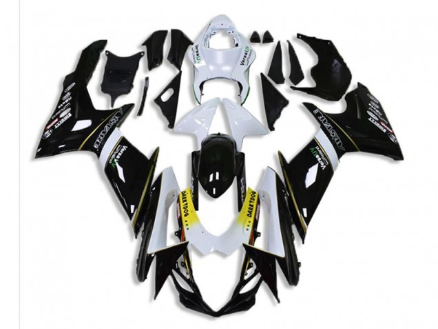 Black White 2011-2021 GSXR 600/750 Motorcycle Fairings Black White 2011-2021 GSXR 600/750 Motorcycle Fairings