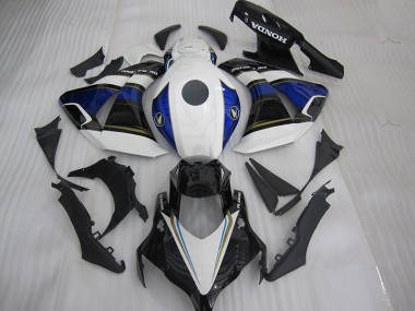 Black White Blue 2004-2005 CBR1000RR Motorcycle Fairings