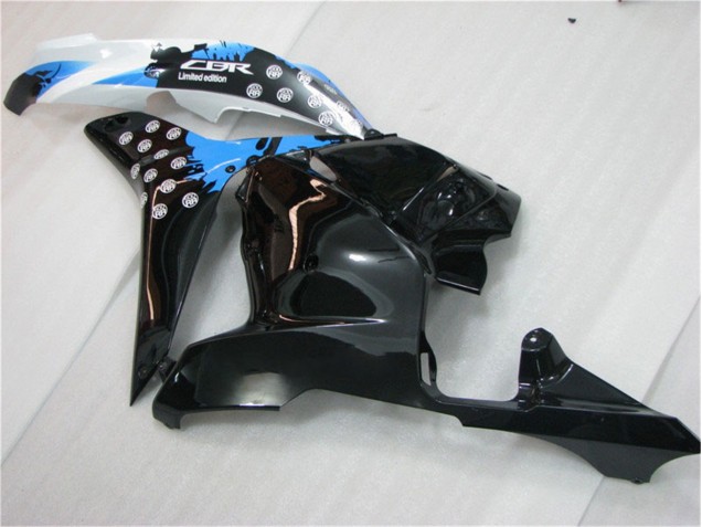 Black White Blue 2009-2012 CBR600RR Motorcycle Fairings Black White Blue 2009-2012 CBR600RR Motorcycle Fairings