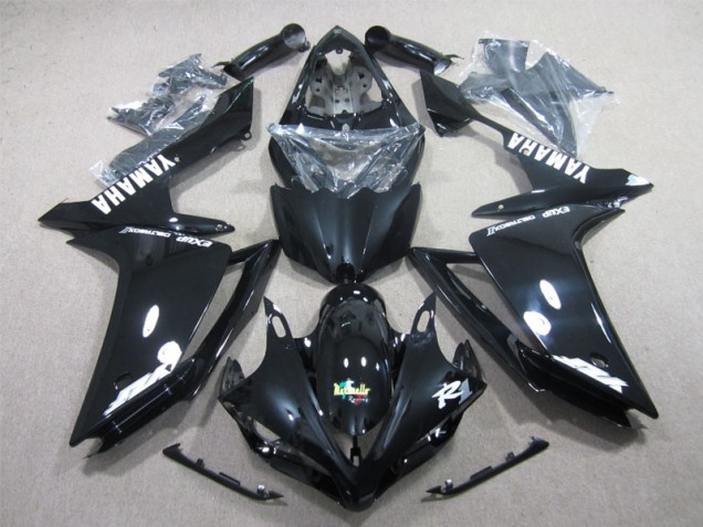 Black White Decal 2007-2008 YZF R1 Motorcycle Fairing Black White Decal 2007-2008 YZF R1 Motorcycle Fairing