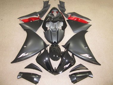 Black White Decal 2012-2014 YZF R1 Motorcycle Fairings
