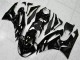 Black White Ninja 2009-2012 ZX6R Motorcycle Fairings Black White Ninja 2009-2012 ZX6R Motorcycle Fairings