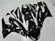 Black White Ninja 2009-2012 ZX6R Motorcycle Fairings Black White Ninja 2009-2012 ZX6R Motorcycle Fairings