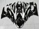 Black White Ninja 2009-2012 ZX6R Motorcycle Fairings Black White Ninja 2009-2012 ZX6R Motorcycle Fairings