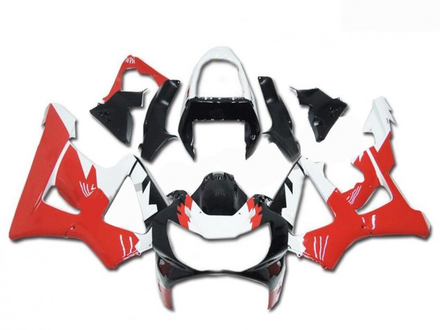 Black White Red 2000-2001 CBR900RR 929RR Motorcycle Fairings Black White Red 2000-2001 CBR900RR 929RR Motorcycle Fairings