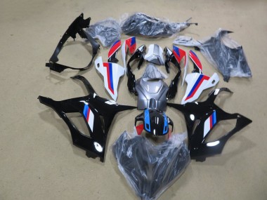 Black White Red Blue 2019-2021 S1000RR Motorcycle Fairing