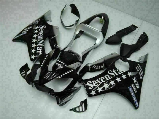 Black White SevenStarss 2001-2003 CBR600 F4i Motorcycle Fairings Black White SevenStarss 2001-2003 CBR600 F4i Motorcycle Fairings