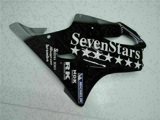 Black White SevenStarss 2001-2003 CBR600 F4i Motorcycle Fairings Black White SevenStarss 2001-2003 CBR600 F4i Motorcycle Fairings