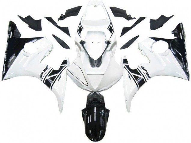 Black White Tribal 2003-2005 YZF R6 Motorcycle Fairings Black White Tribal 2003-2005 YZF R6 Motorcycle Fairings
