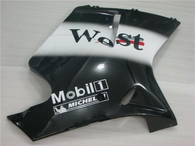 Black White West 1996-2007 CBR1100XX Motorcycle Fairings Black White West 1996-2007 CBR1100XX Motorcycle Fairings