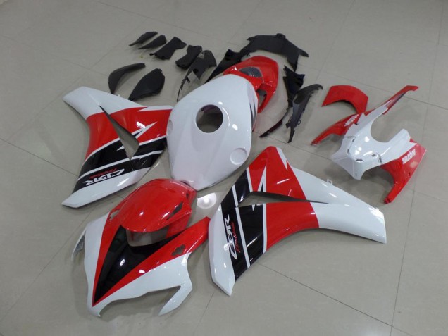 Black White and Red 2008-2011 CBR1000RR Motorcycle Fairings Black White and Red 2008-2011 CBR1000RR Motorcycle Fairings