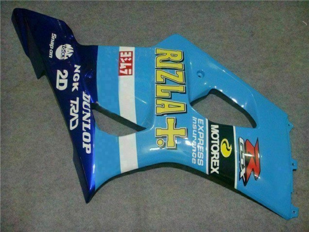 Blue 2003-2004 GSXR 1000 Motorcycle Fairings Blue 2003-2004 GSXR 1000 Motorcycle Fairings