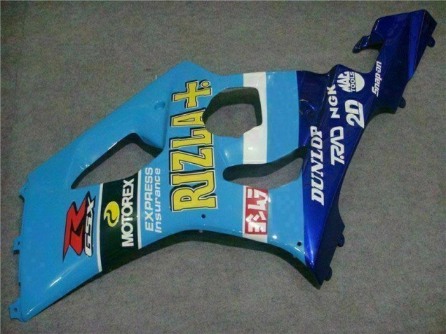 Blue 2003-2004 GSXR 1000 Motorcycle Fairings Blue 2003-2004 GSXR 1000 Motorcycle Fairings