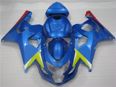 Blue 2004-2005 GSXR 600/750 Motorcycle Fairings