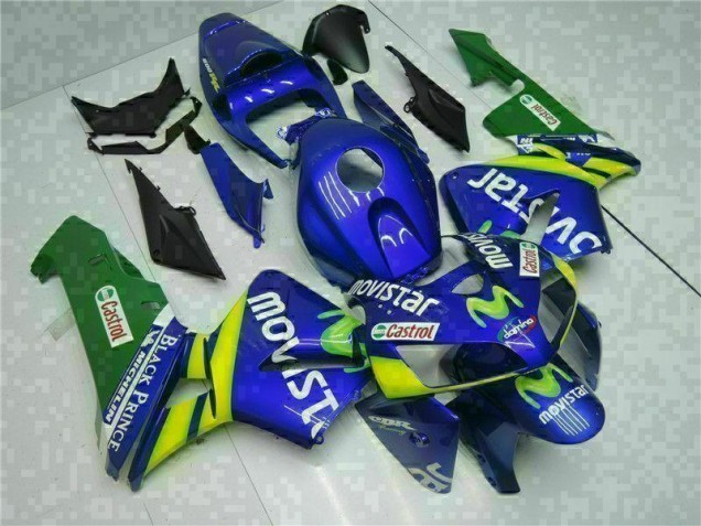 Blue 2005-2006 CBR600RR Motorcycle Fairings Blue 2005-2006 CBR600RR Motorcycle Fairings
