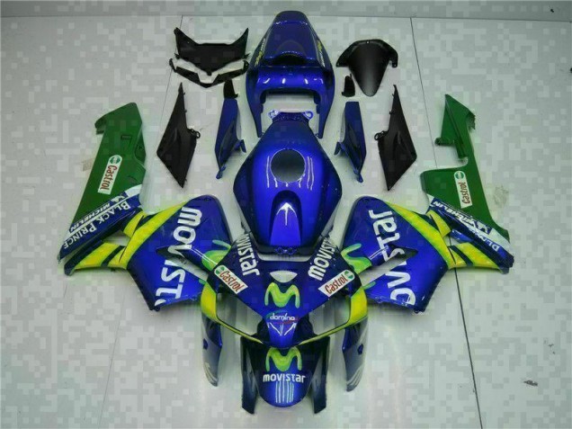 Blue 2005-2006 CBR600RR Motorcycle Fairings Blue 2005-2006 CBR600RR Motorcycle Fairings