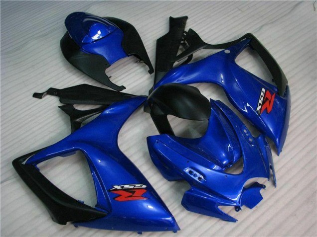 Blue 2006-2007 GSXR 600/750 ABS Motorcycle Fairing Blue 2006-2007 GSXR 600/750 ABS Motorcycle Fairing