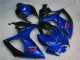 Blue 2006-2007 GSXR 600/750 ABS Motorcycle Fairing Blue 2006-2007 GSXR 600/750 ABS Motorcycle Fairing