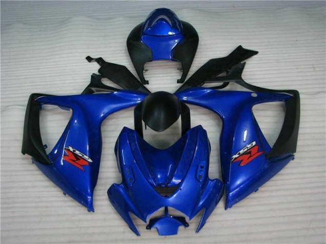 Blue 2006-2007 GSXR 600/750 ABS Motorcycle Fairing Blue 2006-2007 GSXR 600/750 ABS Motorcycle Fairing