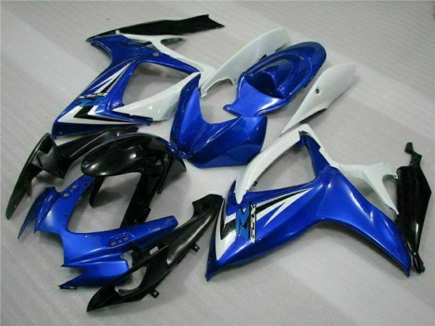 Blue 2006-2007 GSXR 600/750 ABS Motorcycle Fairings Blue 2006-2007 GSXR 600/750 ABS Motorcycle Fairings