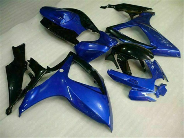 Blue 2006-2007 GSXR 600/750 Aftermarket Motorcycle Fairing Blue 2006-2007 GSXR 600/750 Aftermarket Motorcycle Fairing