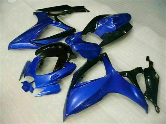 Blue 2006-2007 GSXR 600/750 Aftermarket Motorcycle Fairing Blue 2006-2007 GSXR 600/750 Aftermarket Motorcycle Fairing
