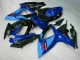 Blue 2006-2007 GSXR 600/750 Aftermarket Motorcycle Fairings Blue 2006-2007 GSXR 600/750 Aftermarket Motorcycle Fairings