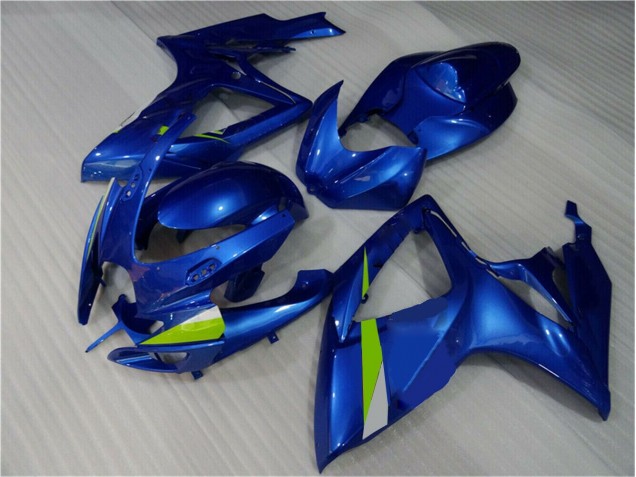 Blue 2006-2007 GSXR 600/750 Motorcycle Bodywork Blue 2006-2007 GSXR 600/750 Motorcycle Bodywork
