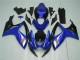 Blue 2006-2007 GSXR 600/750 Motorcycle Fairing Kits & Plastic