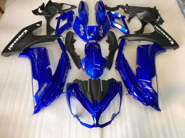 Blue 2012-2016 EX650 Motorcycle Fairings