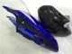 Blue Black 2000-2002 GSXR 1000 Motorcycle Fairings Blue Black 2000-2002 GSXR 1000 Motorcycle Fairings