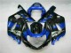 Blue Black 2001-2003 GSXR 600/750 Motorcycle Fairings Blue Black 2001-2003 GSXR 600/750 Motorcycle Fairings