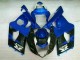 Blue Black 2003-2004 GSXR 1000 Motorcycle Fairings Blue Black 2003-2004 GSXR 1000 Motorcycle Fairings