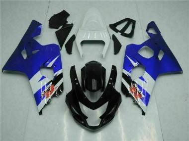 Blue Black 2004-2005 GSXR 600/750 Full Motorcycle Fairing Kits