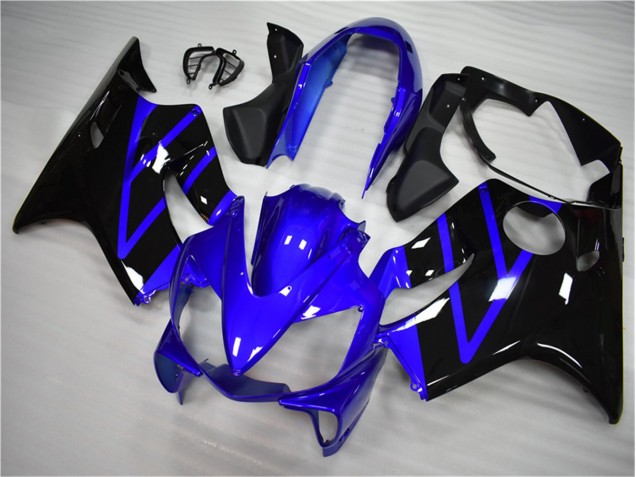 Blue Black 2004-2007 CBR600 F4i Motorcycle Fairings Blue Black 2004-2007 CBR600 F4i Motorcycle Fairings