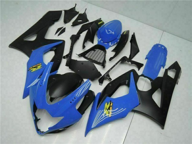 Blue Black 2005-2006 GSXR 1000 Motorcycle Fairing Kits Blue Black 2005-2006 GSXR 1000 Motorcycle Fairing Kits