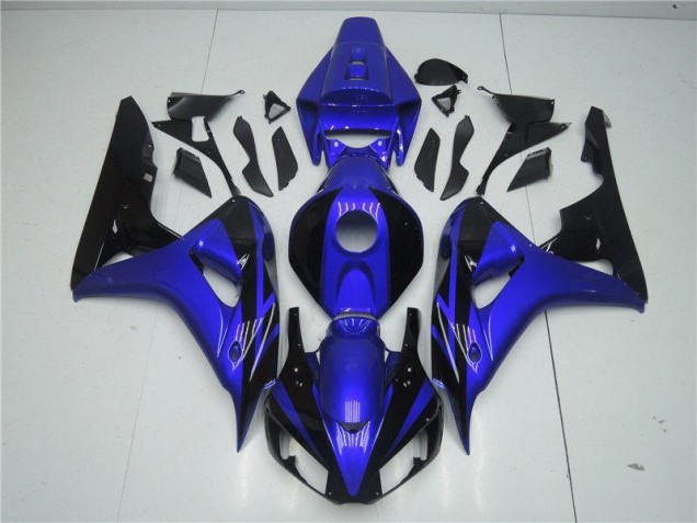 Blue Black 2006-2007 CBR1000RR Motorcycle Fairings Blue Black 2006-2007 CBR1000RR Motorcycle Fairings