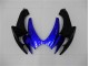 Blue Black 2006-2007 GSXR 600/750 Motorcycle Fairings Blue Black 2006-2007 GSXR 600/750 Motorcycle Fairings