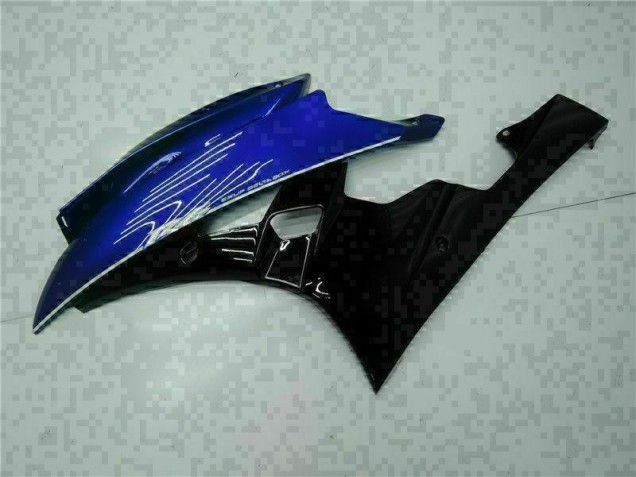 Blue Black 2006-2007 YZF R6 Motorcycle Bodywork Blue Black 2006-2007 YZF R6 Motorcycle Bodywork