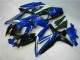 Blue Black 2008-2010 GSXR 600/750 Motorcycle Bodywork Blue Black 2008-2010 GSXR 600/750 Motorcycle Bodywork