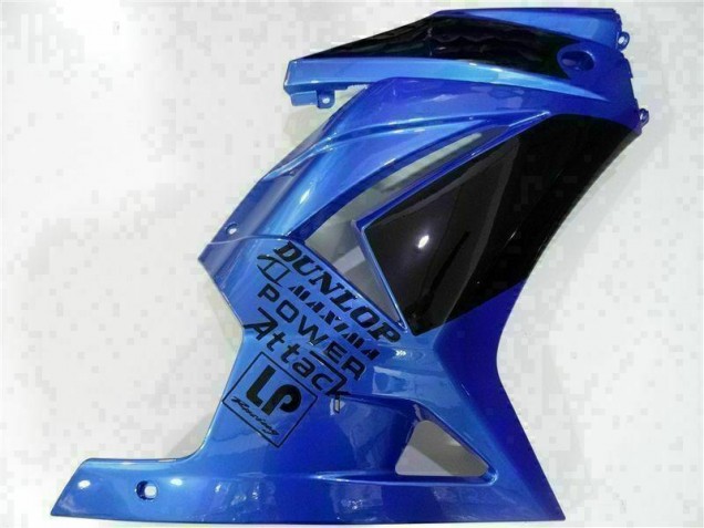 Blue Black 2008-2012 EX250 Motorcycle Fairings Blue Black 2008-2012 EX250 Motorcycle Fairings