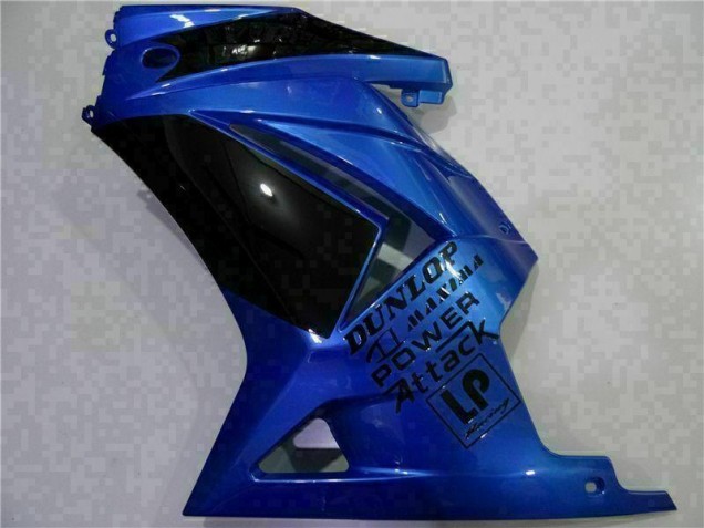 Blue Black 2008-2012 EX250 Motorcycle Fairings Blue Black 2008-2012 EX250 Motorcycle Fairings