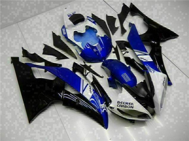 Blue Black 2008-2016 YZF R6 Full Motorcycle Fairing Kits Blue Black 2008-2016 YZF R6 Full Motorcycle Fairing Kits