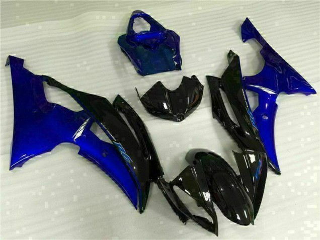 Blue Black 2008-2016 YZF R6 Motorcycle Bodywork Blue Black 2008-2016 YZF R6 Motorcycle Bodywork