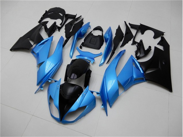 Blue Black 2009-2012 ZX6R Motorcycle Fairing Blue Black 2009-2012 ZX6R Motorcycle Fairing