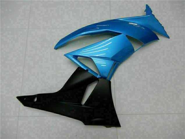 Blue Black 2009-2012 ZX6R Motorcycle Fairings Blue Black 2009-2012 ZX6R Motorcycle Fairings