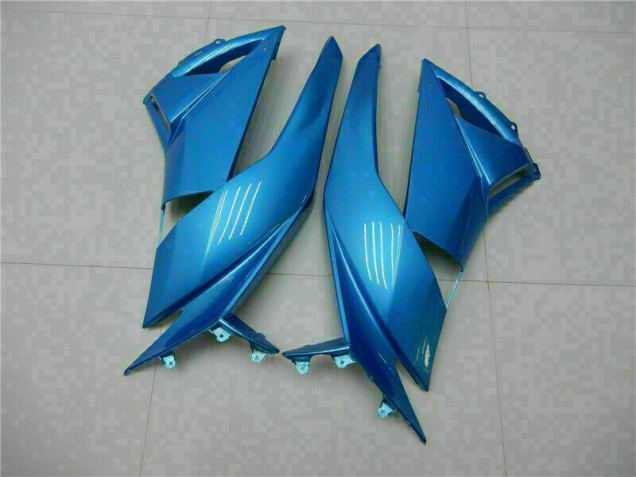 Blue Black 2009-2012 ZX6R Motorcycle Fairings Blue Black 2009-2012 ZX6R Motorcycle Fairings