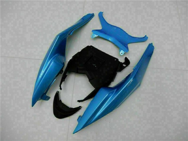 Blue Black 2009-2012 ZX6R Motorcycle Fairings Blue Black 2009-2012 ZX6R Motorcycle Fairings