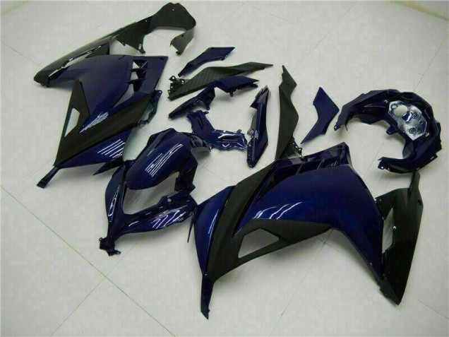Blue Black 2013-2016 EX300 Motorcycle Fairings Blue Black 2013-2016 EX300 Motorcycle Fairings