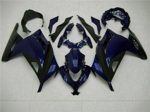 Blue Black 2013-2016 EX300 Motorcycle Fairings Blue Black 2013-2016 EX300 Motorcycle Fairings